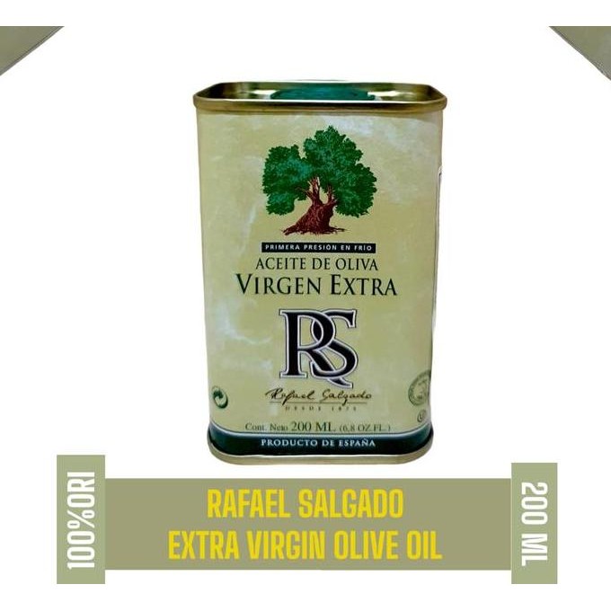 Rs Olive Oil 200Ml Extra Virgin Minyak Zaitun Kaleng Original Diskon!
