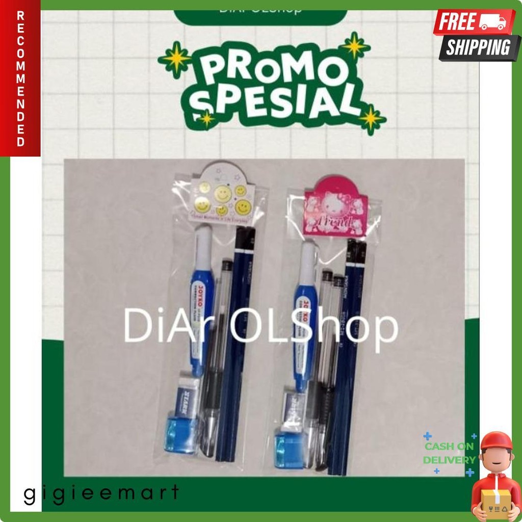 

Paket Alat Tulis Sekolah Ekonomis Lengkap Murah Terlaris! Produk Ini Banyak Dicari