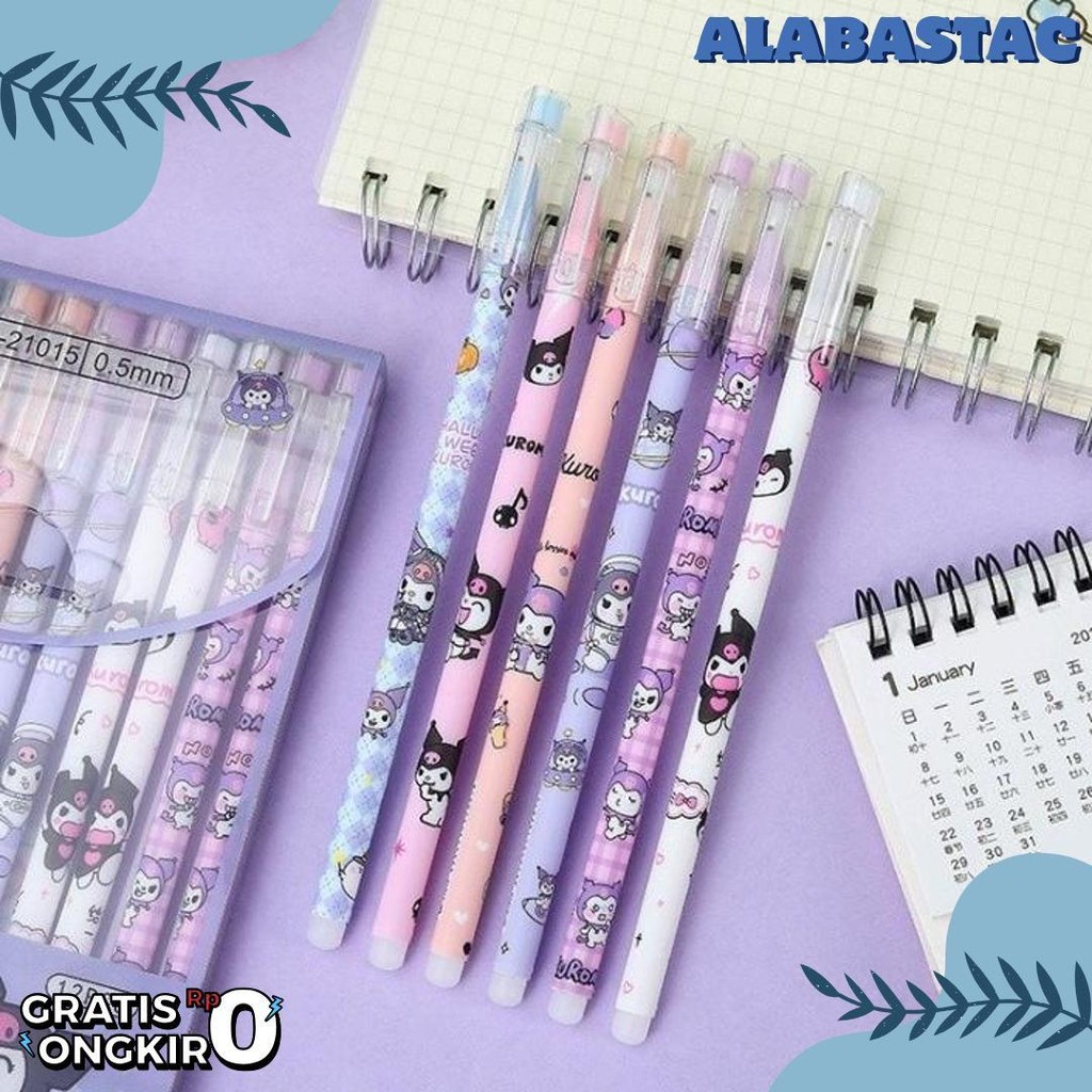 

Grosir - S5930 Pena Karakter Bisa Dihapus / Pena Hitam 12 Pcs / Erasable Gel Pen / Pulpen Erasable / Pulpen Bisa Dihapus 12 Pcs Diskon
