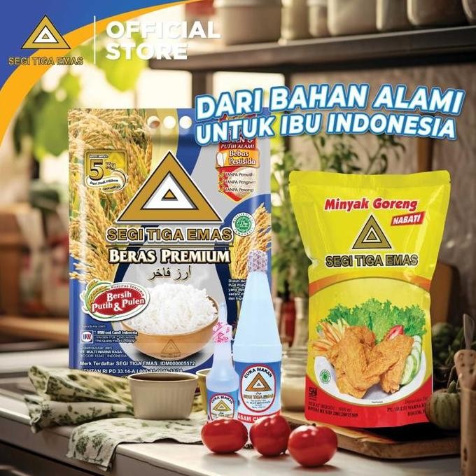 

Minyak Goreng Segitiga Emas 1L X 12Pcs | Harga Grosir Per Dus Diskon!