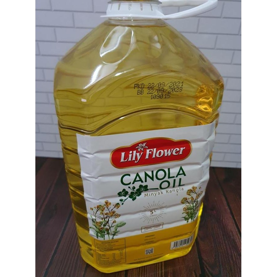

Minyak Canola Lily Flower 5L - Canola Oil Biji Bunga Matahari Jumbo Diskon!
