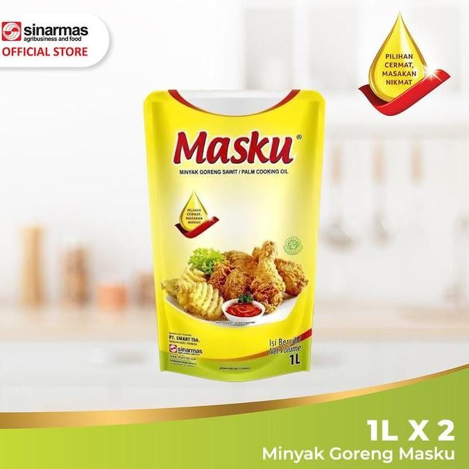 

Masku Minyak Goreng Pouch 1L Twinpack | Ekonomis & Praktis Diskon!