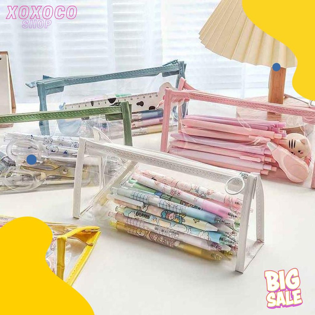 

Winzige Kotak Pensil Transparan Kapasitas Besar Tempat Pensil Aesthetic Pencil Case Large Pen Pouch Lucu Korea Stationery Organizer Tempat Pensil Anak Perempuan Berwarna-Warni Flash Sale! Diskon Hingga 70%