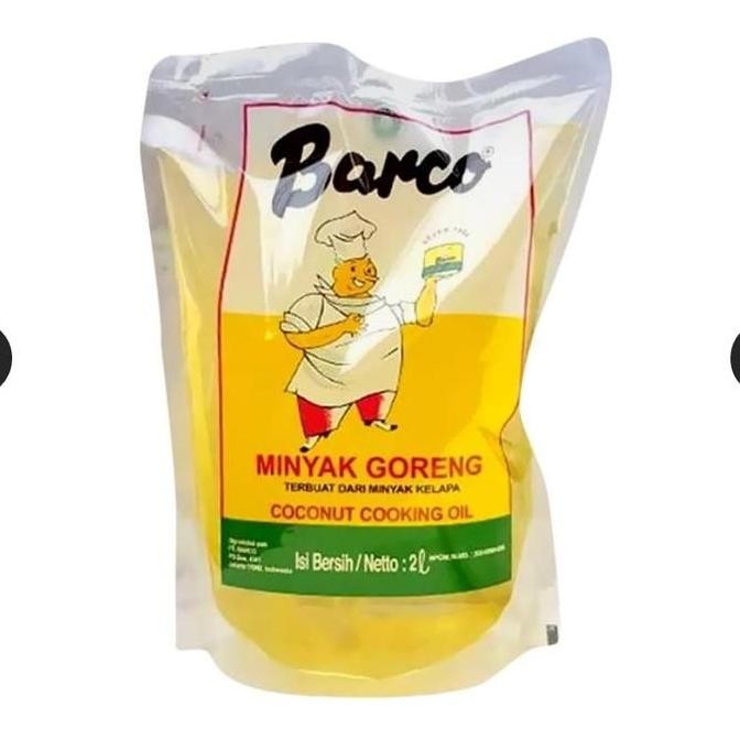 

Barco Minyak Goreng Kelapa 2L - Kemasan Pouch Praktis Diskon!
