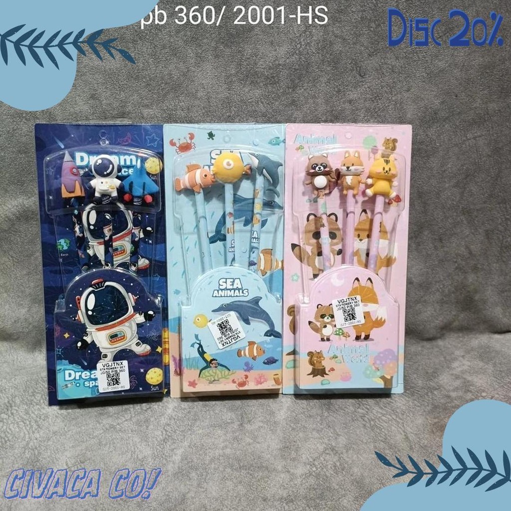 

Study Set Pensil Alat Tulis Set Kotak Pensil Karakter Murah Lucu 0007/8015/0063/0076/0077/0078 Flash Sale! Diskon Hingga 70%