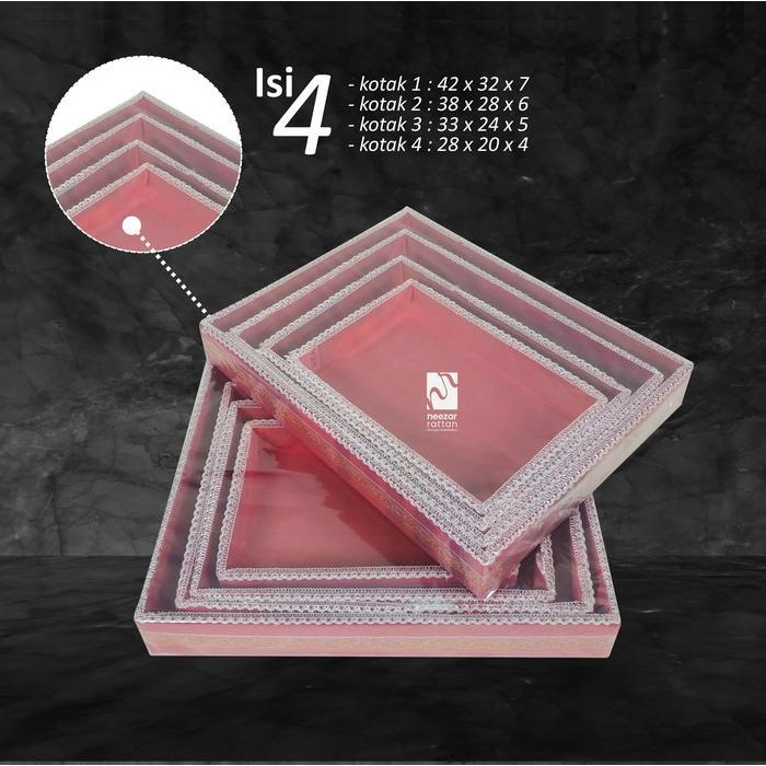 

Bis Souvenir Kotak Keranjang Parcel Hantaran Seserahan Pernikahan Lamaran