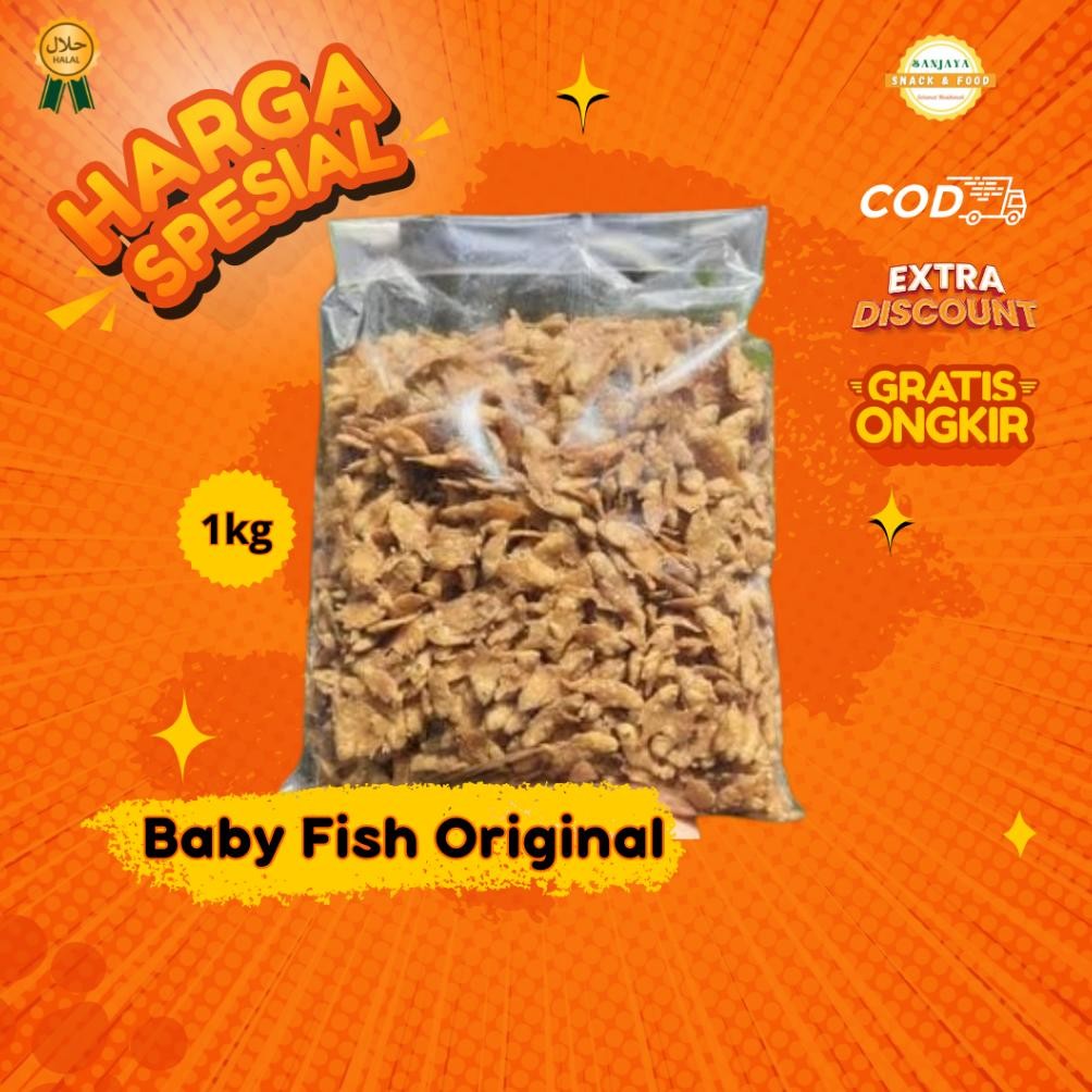 

BABY FISH IKAN CRISPY PEPETEK 1KG DI GORENG DADAKAN