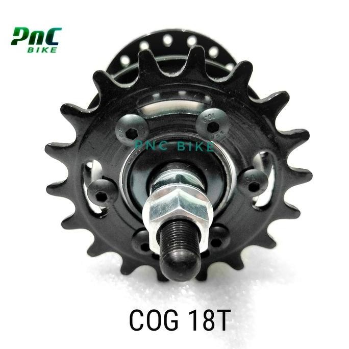 Rear Hub Fixie Doltrap Tipe Six Bolt Siap Main Skid