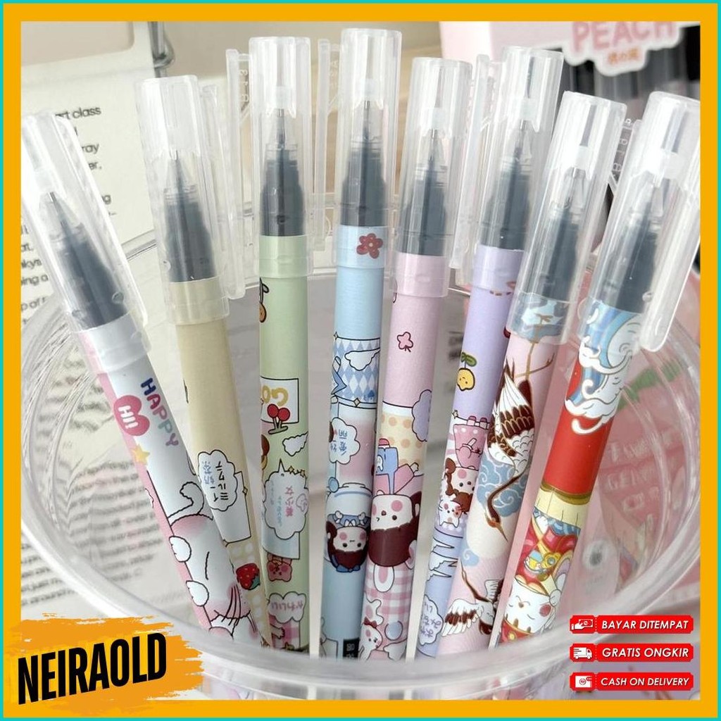 

Moka 1 Set Isi 6Pcs Pulpen Gel Tip Runcing Motif Kartun Lucu Dengan Ujung 0,5Mm Mkp27 Diskon Setengah Harga