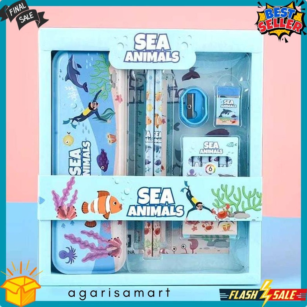 

[ Gs ] Kotak Pensil Anak Set Stationery Untuk Hadiah Anak Sekolah Kotak Pensil Karakter Murah Stationery Alat Tulis Set Tepak Pensil Terlengkap Dan Termurah