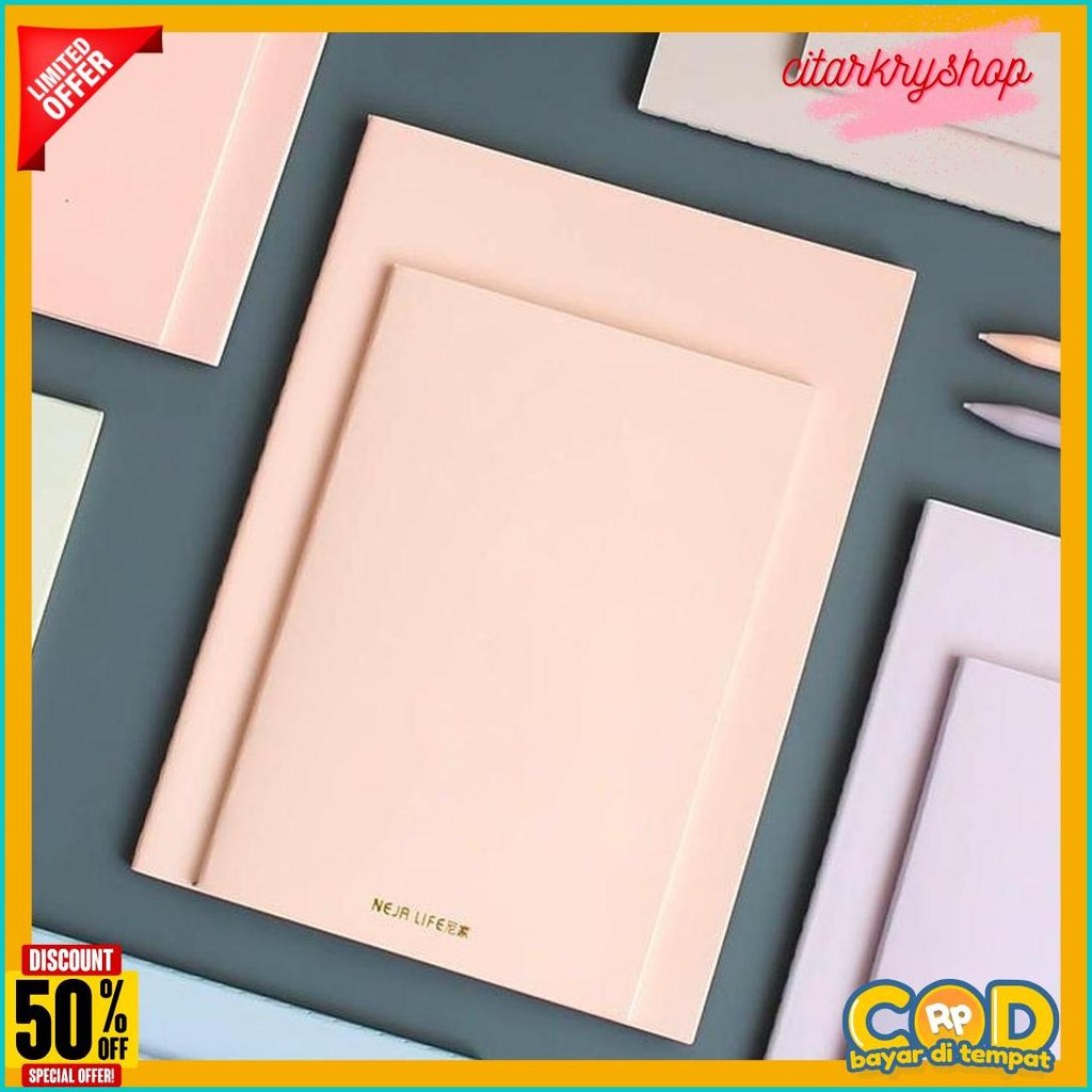 

Nj Pastel Art Colors Ruled Notebook / Notebook Garis Warna Pastel Nj A5 B5 Terlengkap Dan Termurah
