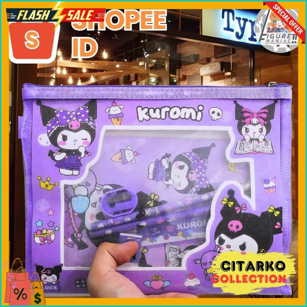 

[Fm] - Paket Stationery Set / Atk Set Kotak Pensil Sanrio Premium Edition Diskon