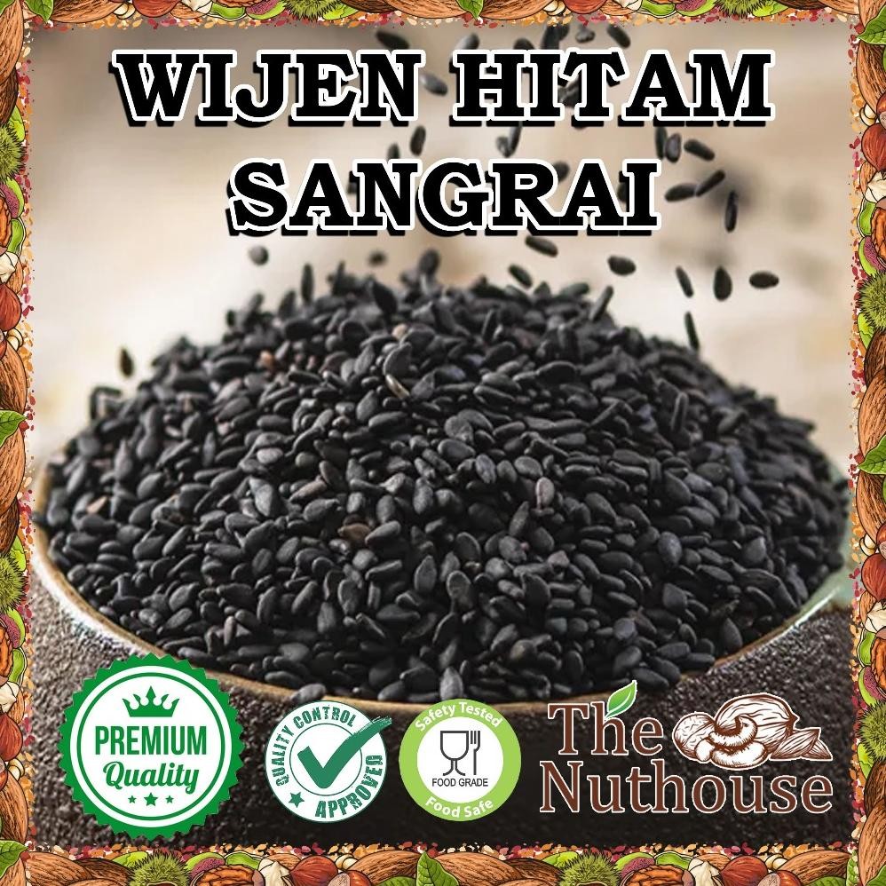 

1kg Black Se Seeds Roasted Biji Wijen Hitam Sangrai Premium