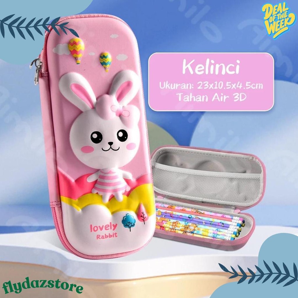 

Tempat Pensil Aesthetic 3D Tempat Pensil Anak Laki Laki Waterproof Kotak Pensil Anak Perempuan Alat Flash Sale! Diskon Hingga 70%