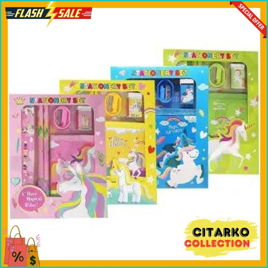 

Alat Tulis Anak Set Lengkap Kode 608 Motif Lucu Alat Tulis Sekolah Flash Sale! Diskon Hingga 70%