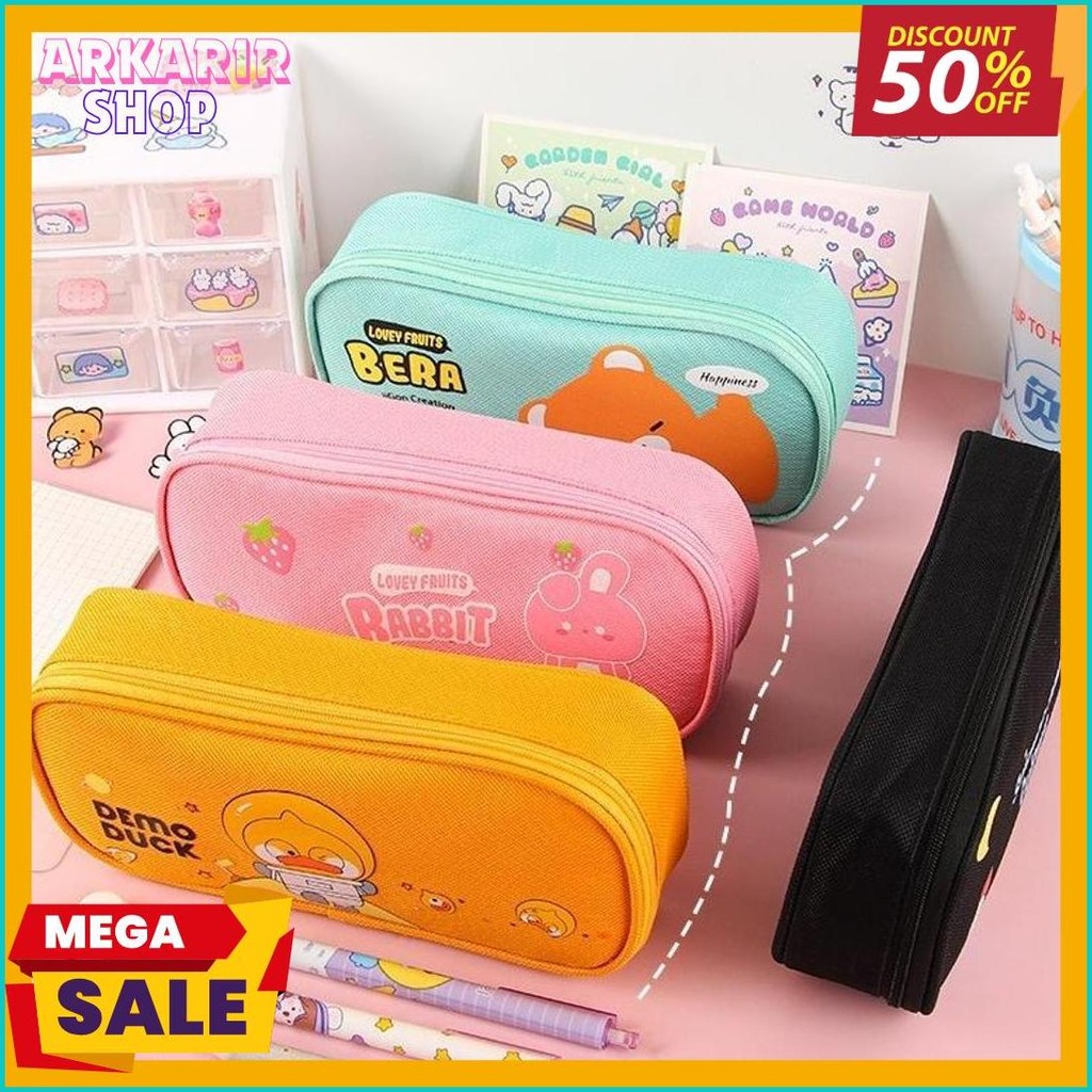 

Bores Tempat Pensil Karakter Kartun Kotak Pensil Serbaguna Motif Animal Kotak Pensil Sleting Lucu Tempat Alat Tulis Perlengkapan Sekolah Kantor Double Layer Kotak Pensil Anak Perempuan Kapasitas Besar Flash Sale! Diskon Hingga 70%