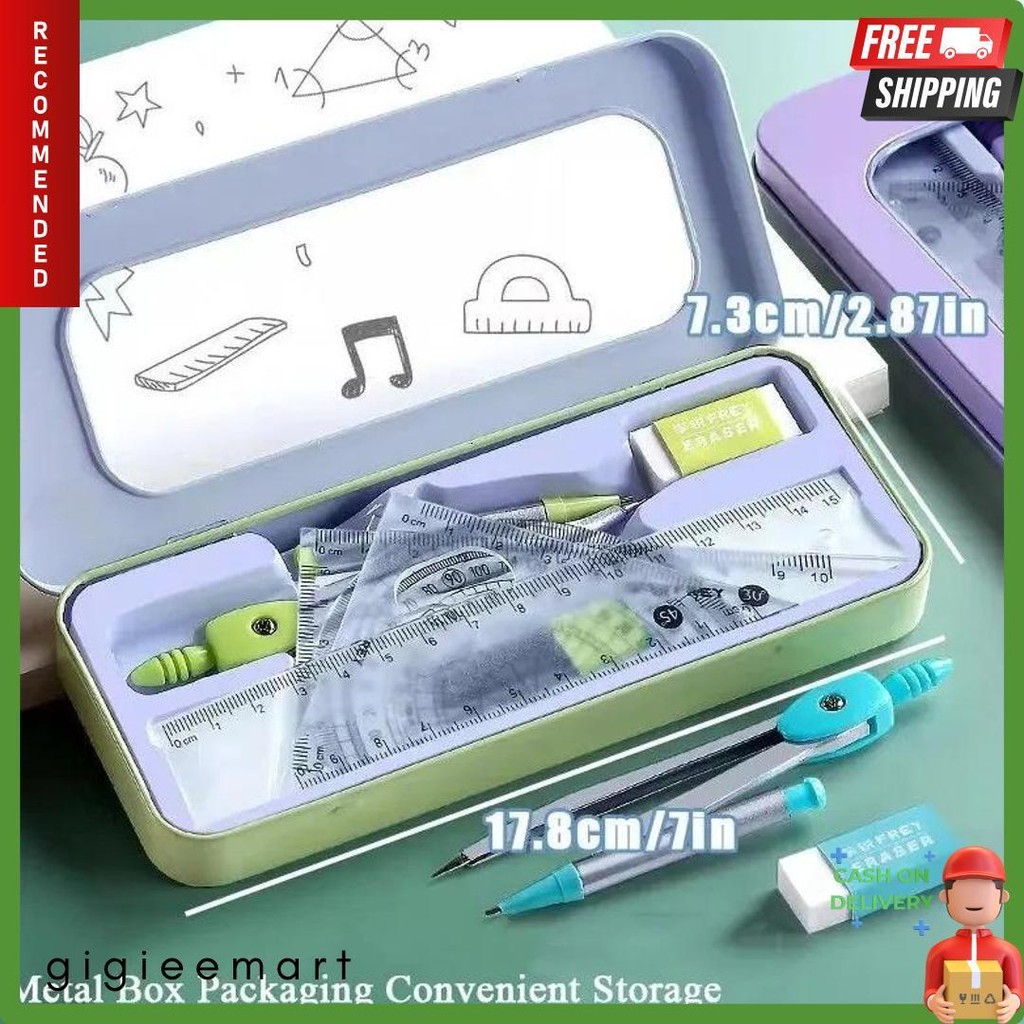 

[Dotding] 7Pcs Set Penggaris Ujian & Kantor - Set Alat Ukur Lengkap Untuk Sekolah/Kantor Ujian Penguasa Khusus Kantor Sekolah Alat Tulis H261 Diskon