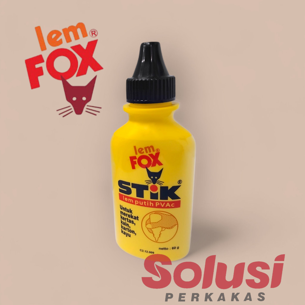 

LEM PVAC STICK BOTOL 60G FOX