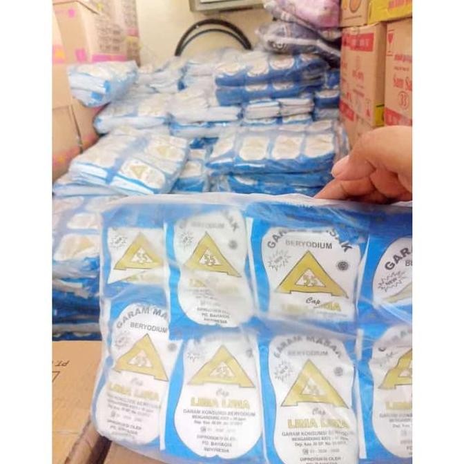 

PROMO 1 Bal Isi 40 Pcs Garam Dapur / Garam Masak Beryodium Halal Murah Asin Masakan AS