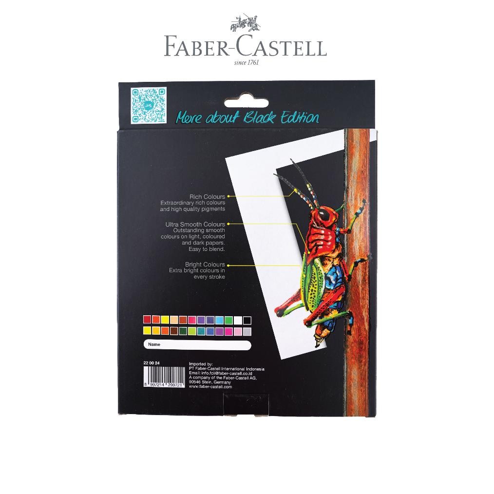 

Viral Faber-Castell Krayon Minyak Black Edition Oil Pastel Series Ti-17