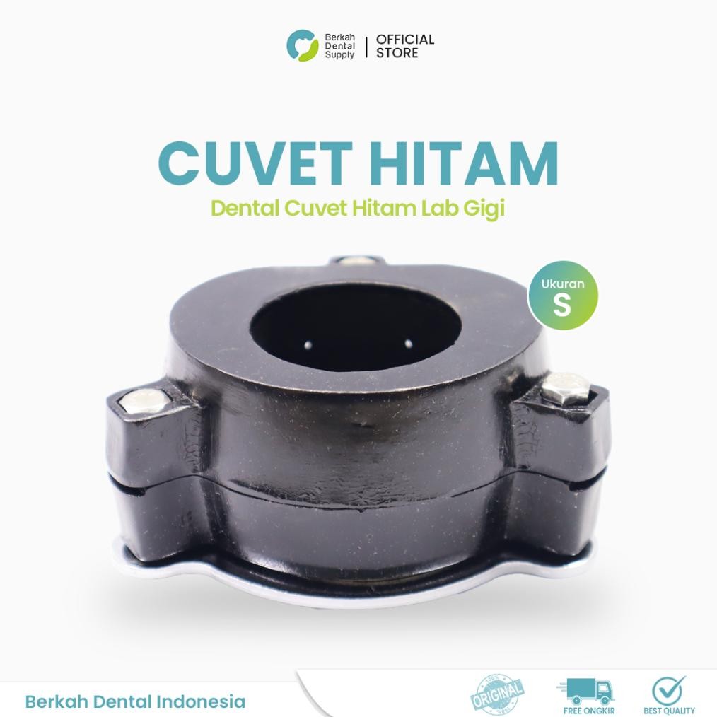 Dental Kuvet Cuvet Hitam Lab Gigi