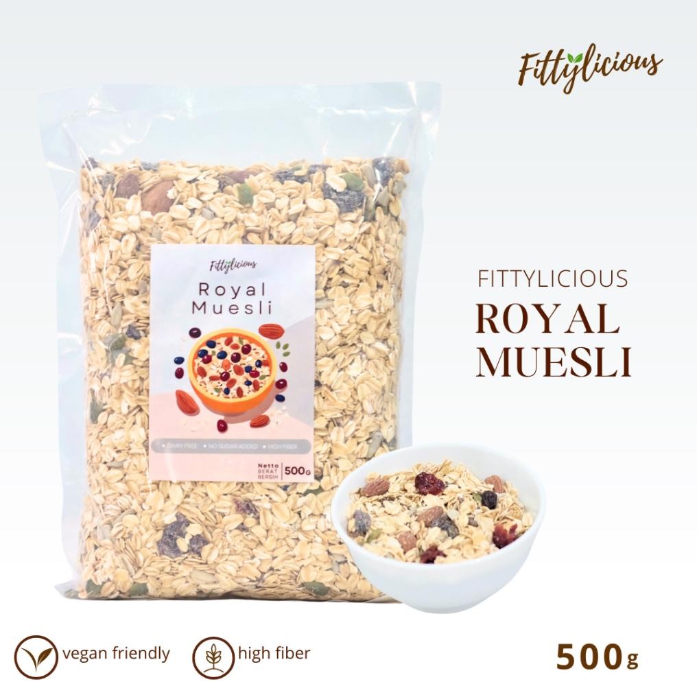 

Fittylicious Muesli 500gr Nugi