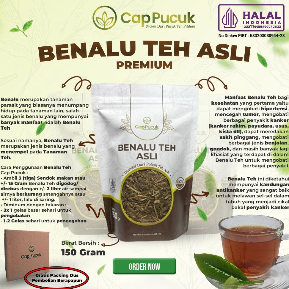 

BENALU TEH ASLI CAP PUCUK "PREMIUM" Nugi