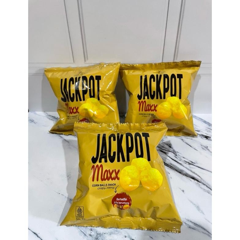 

JACKPOT max maxx snack chiki ciki jekpot per 10PCS Nugi