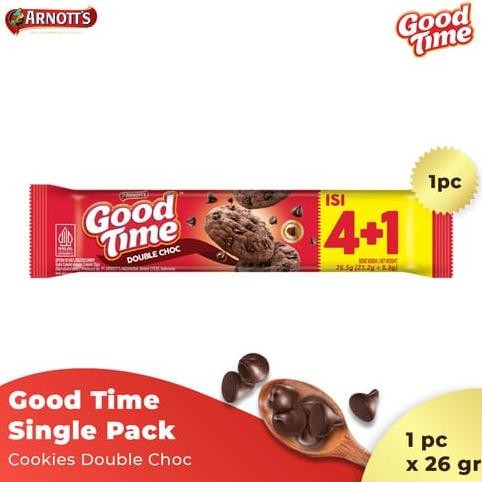 

Good Time Double Choc | KEMASAN BARU | 12 Bks @ 26.5 Gr | Arnott's Nugi