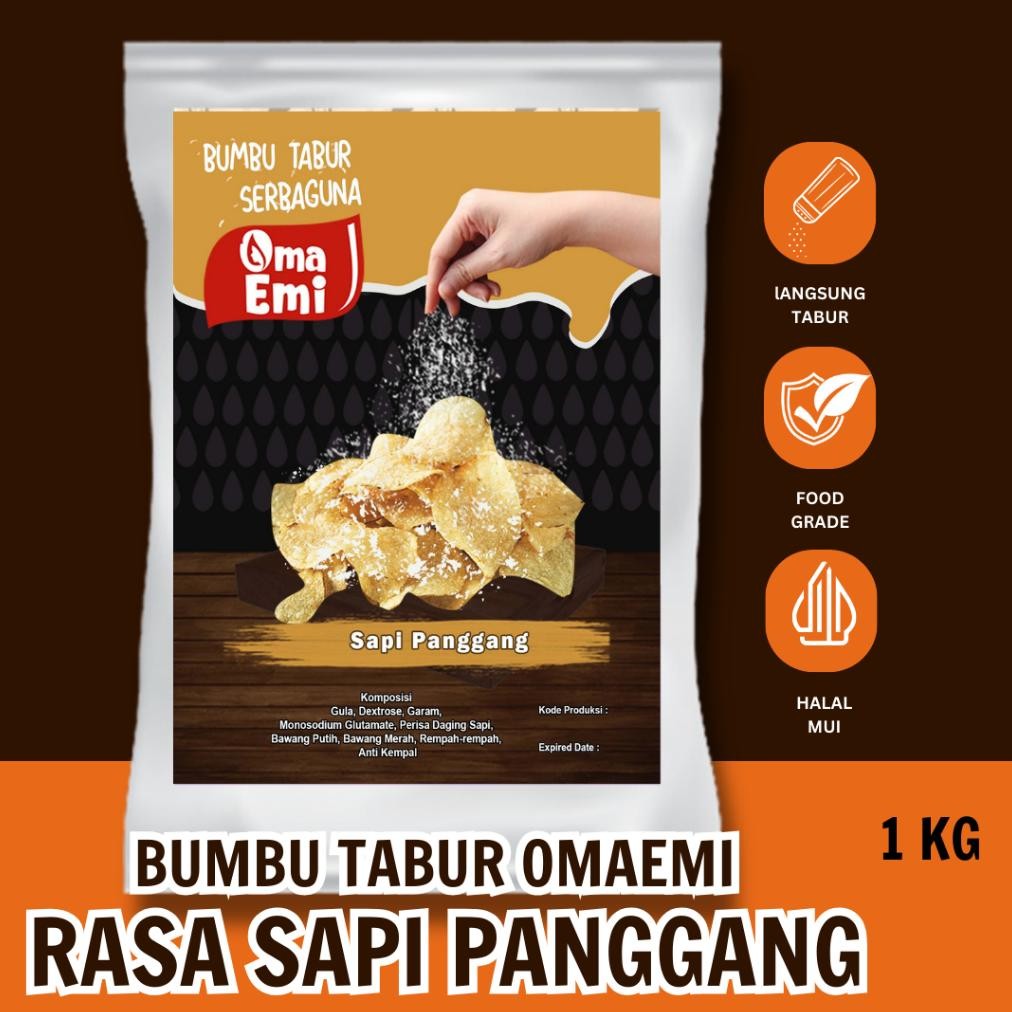 

BUMBU TABUR SAPI PANGGANG 1KG Nugi
