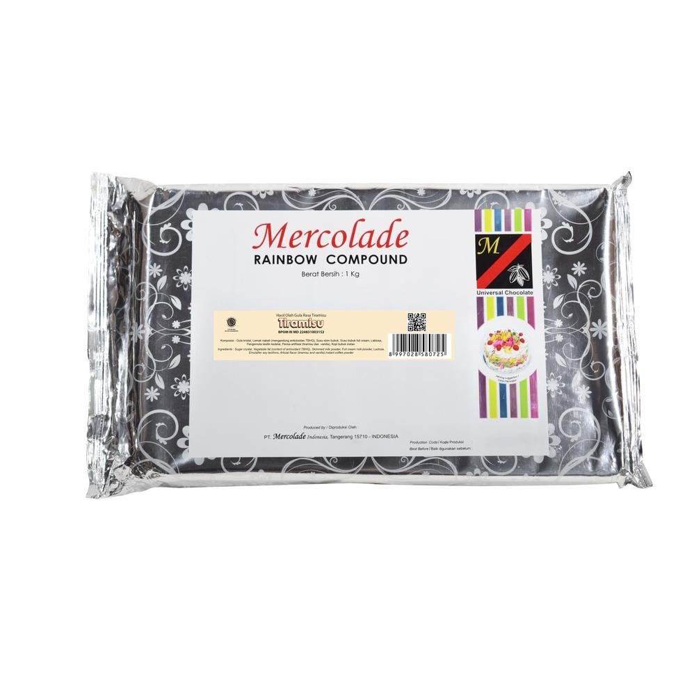 

Mercolade Rainbow Compound Tiramisu 1KG Nugi