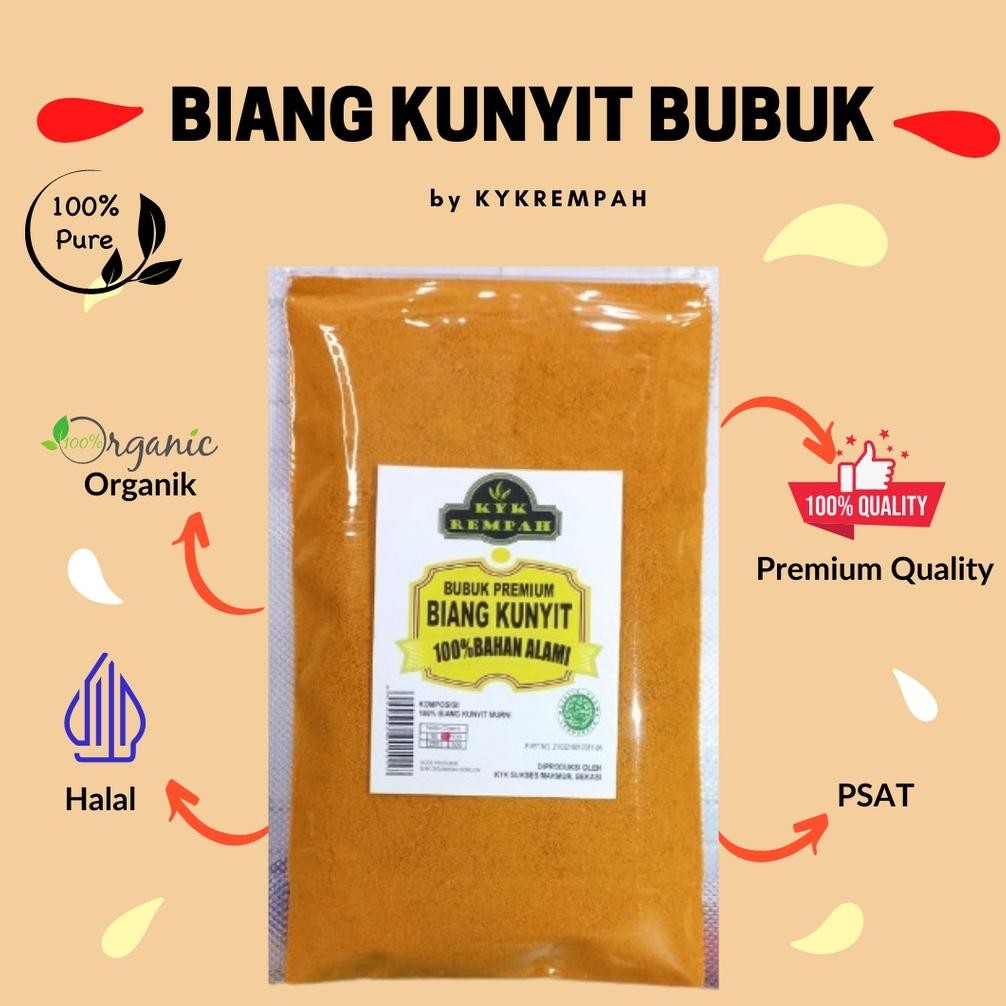

BIANG/EMPU/INDUK Kunyit Bubuk PREMIUM Nugi