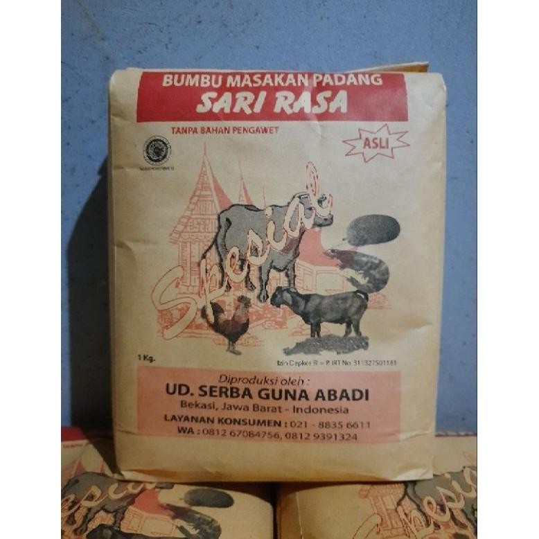 

Bumbu Masak Bumbu Minang Penyedap Rasa Gulai Kambing Kualitas PREMIUM ORIGINAL SARI RASA 1000gr. Nugi