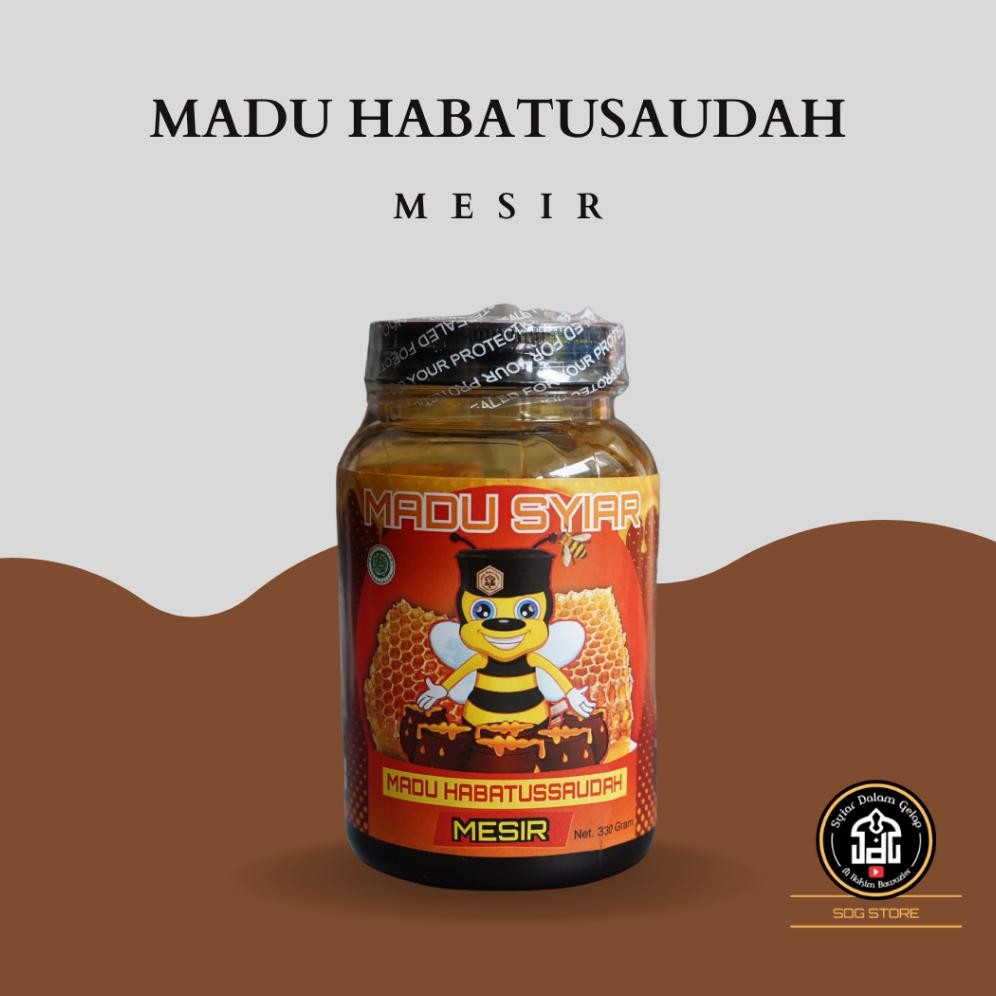 

SDG Madu Habbatussauda Mesir / Madu Syiar / Madu Habbatussauda Murni Mesir Nugi