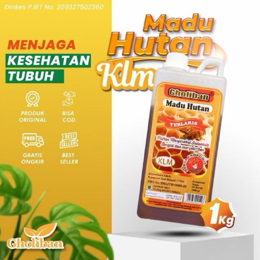 

Madu Hutan KLM Gholiban 1 Kg Terlaris Nugi