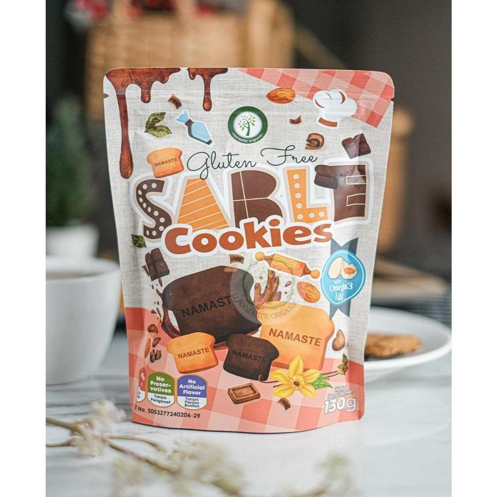 

GLUTEN FREE SABLE COOKIES 130GR Nugi