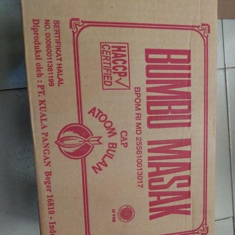 

BUMBU MASAK CAP ATOM BULAN 500GR [1 DUS] Nugi
