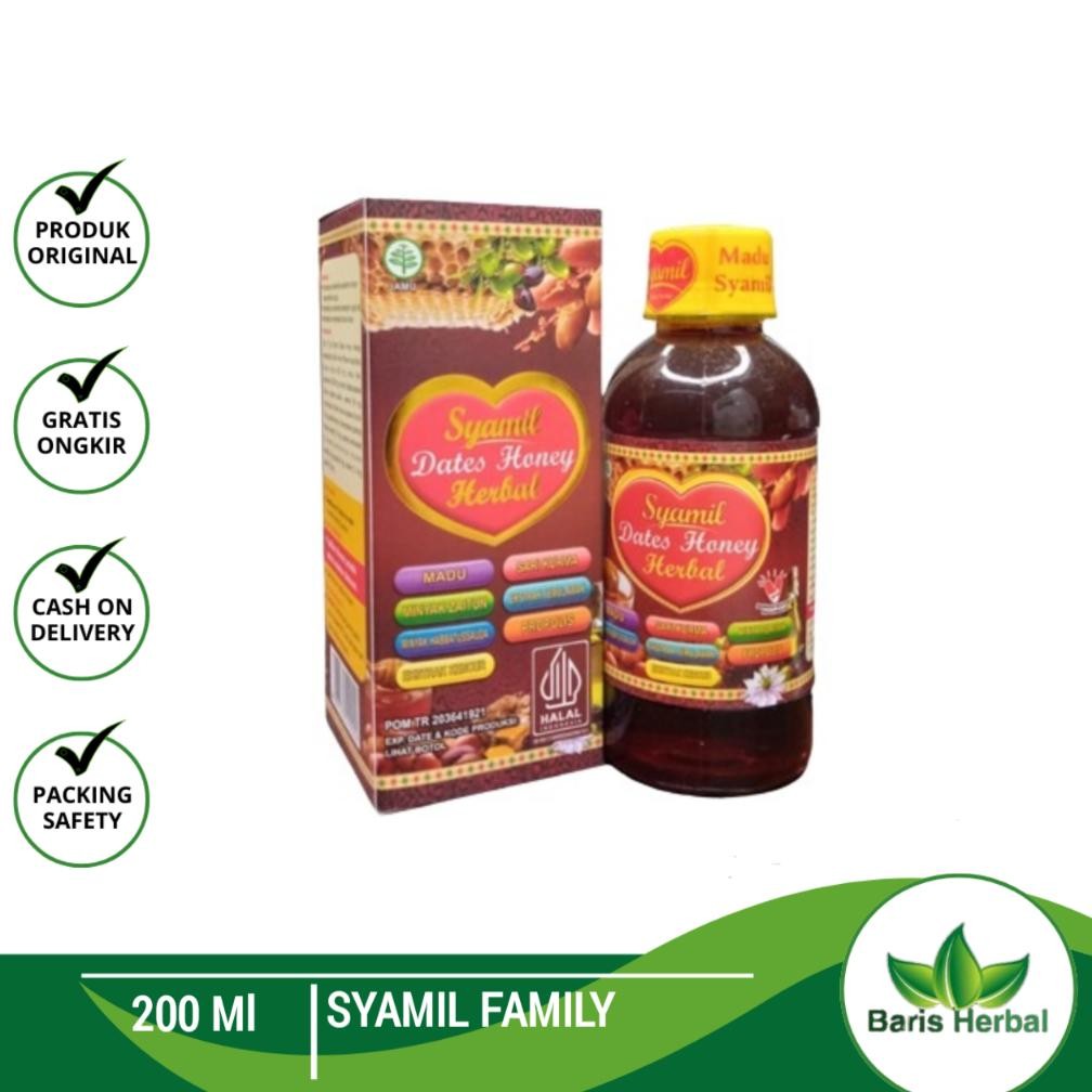 

Syamil Dates Honey Madu Lengkap Keluarga 200 ml ORIGINAL Nugi