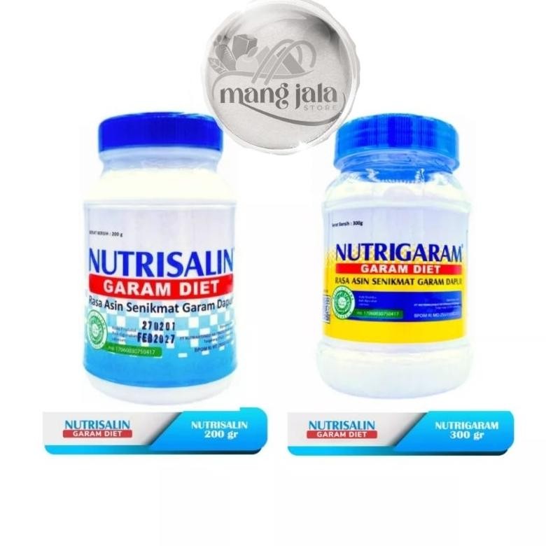 

NUTRISALIN GARAM DIET 400GR GARAM RENDAH NATRIUM 400 GR GARAM DAPUR Nugi