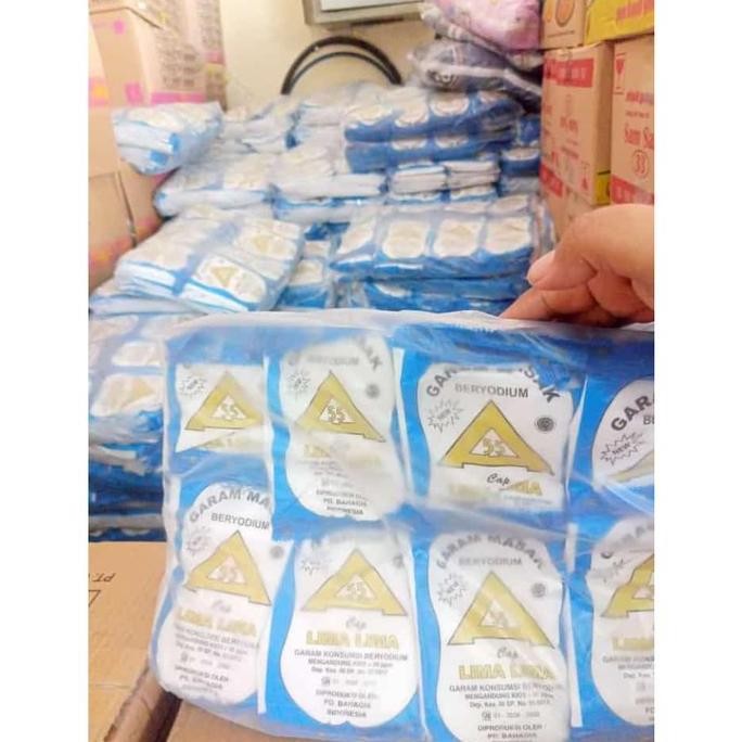 

PROMO 1 Bal Isi 40 Pcs Garam Dapur / Garam Masak Beryodium Halal Murah Asin Masakan JS