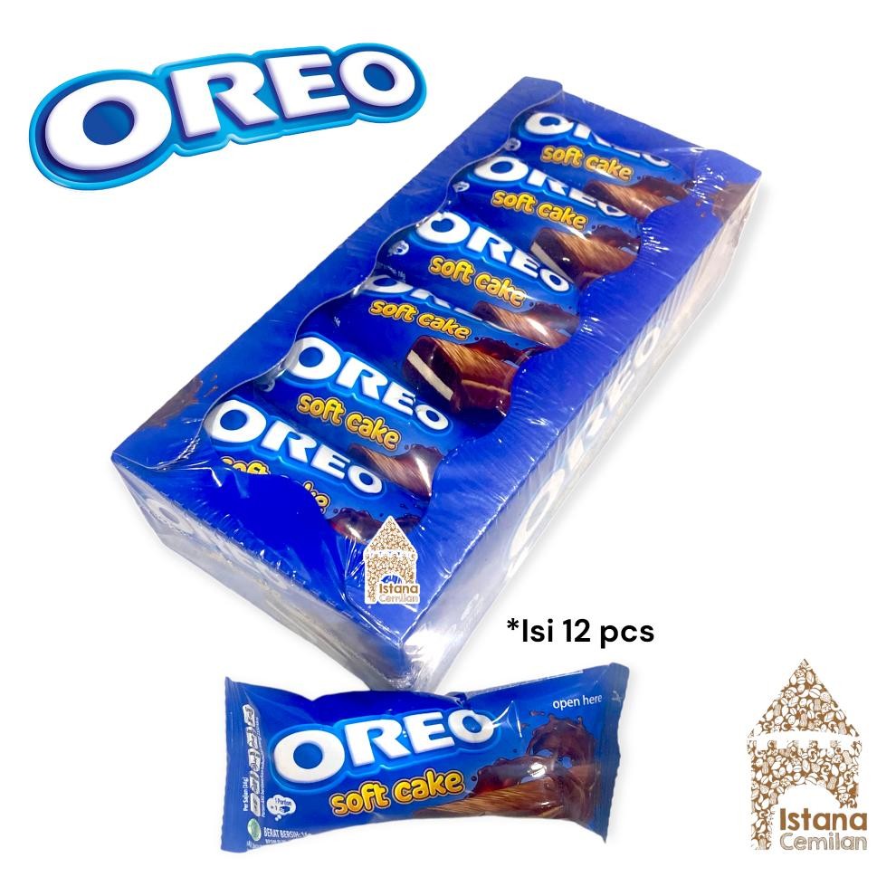 

OREO Soft Cake Kue Bolu Cokelat (isi 12 pcs) Nugi