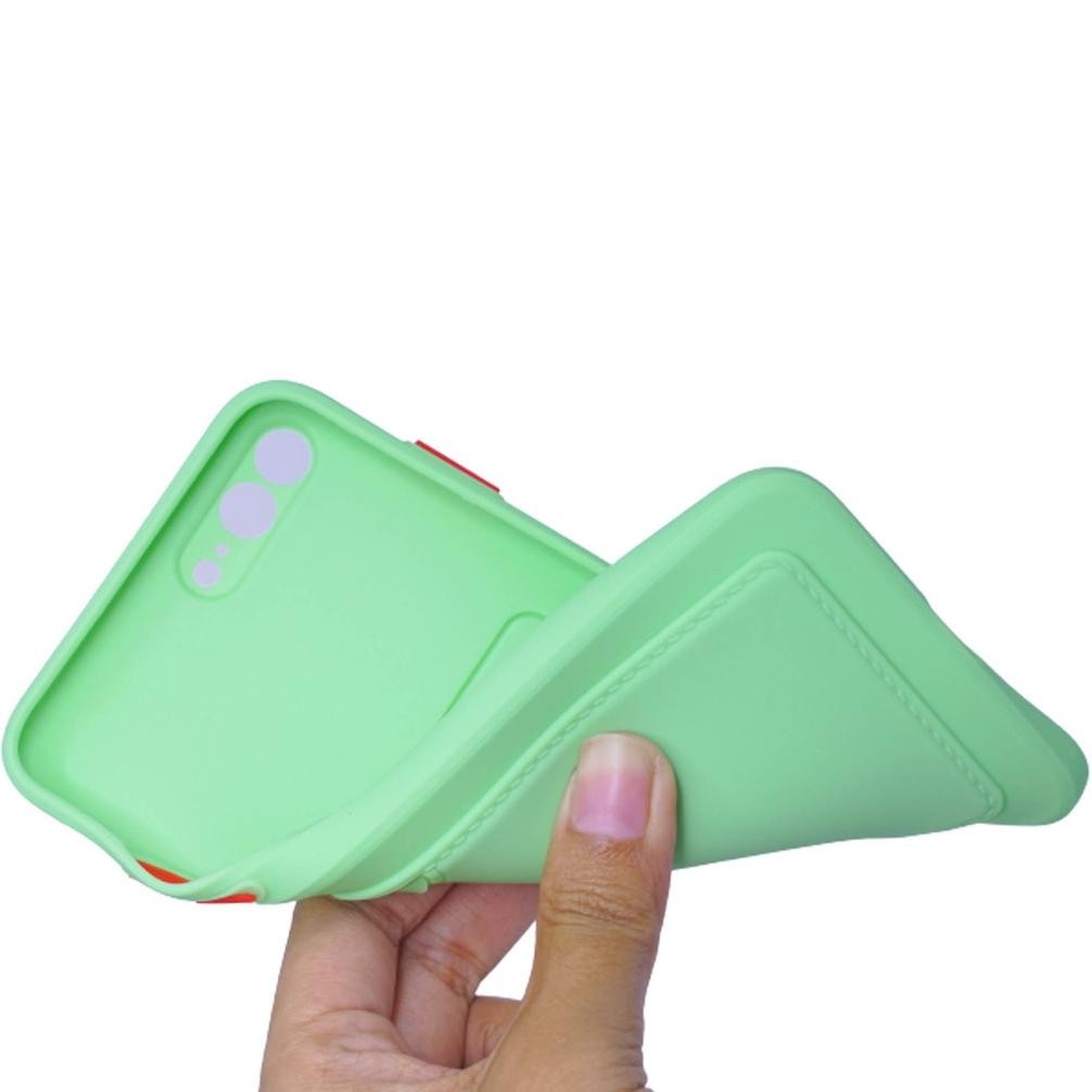 Promo Oppo Reno 2F/ Z | Reno 4 4G | Reno 5 4G Softcase Tpu Pocket Matte Case Lensa Kartu Berkualitas