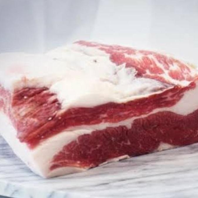 

DAGING SAPI US SHORTPLATE / US BRISKET 1 KG ORIGINAL DAN TERPERCAYA