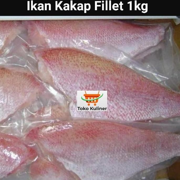 

IKAN KAKAP FILLET 1KG ORIGINAL DAN TERPERCAYA