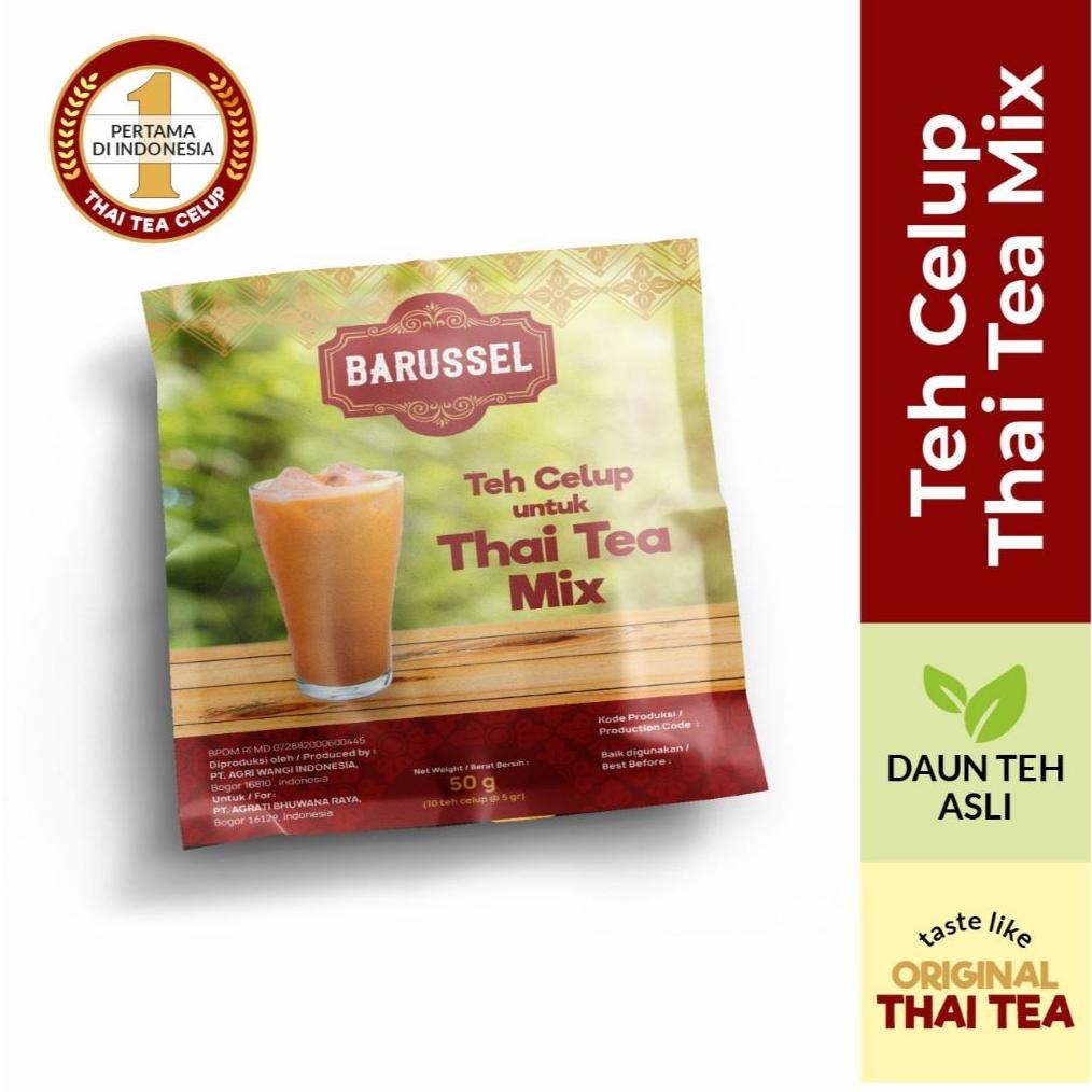 

BARUSSEL Teh Celup Untuk Thai Tea Mix Nugi