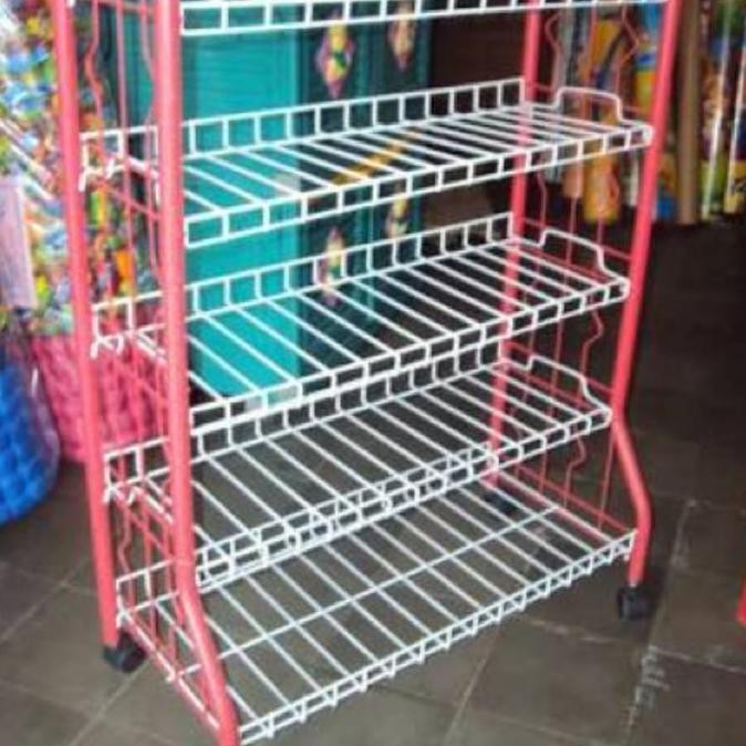 Rak Sepatu Sendal Master 5 Susun/Rak Sepatu Besi 5Susun