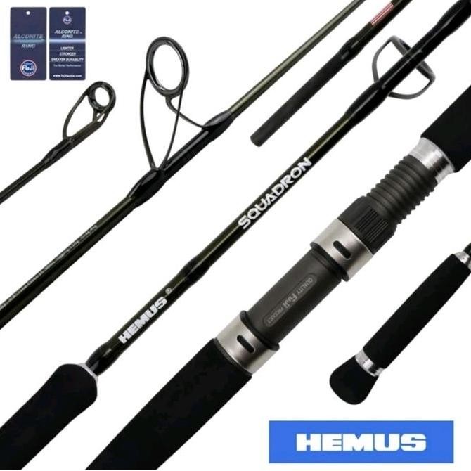 Produk Baru Joran Jigging Hemus Squadron | Joran Pancing Jig Kuat Laut Galatama