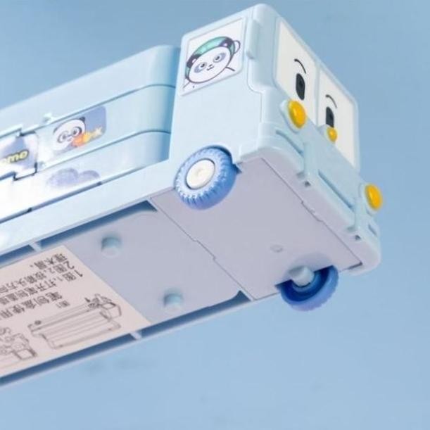 

Tempat Pensil Bus Kaleng 2 Susun Magic Bus Space Bus Stationery TRM