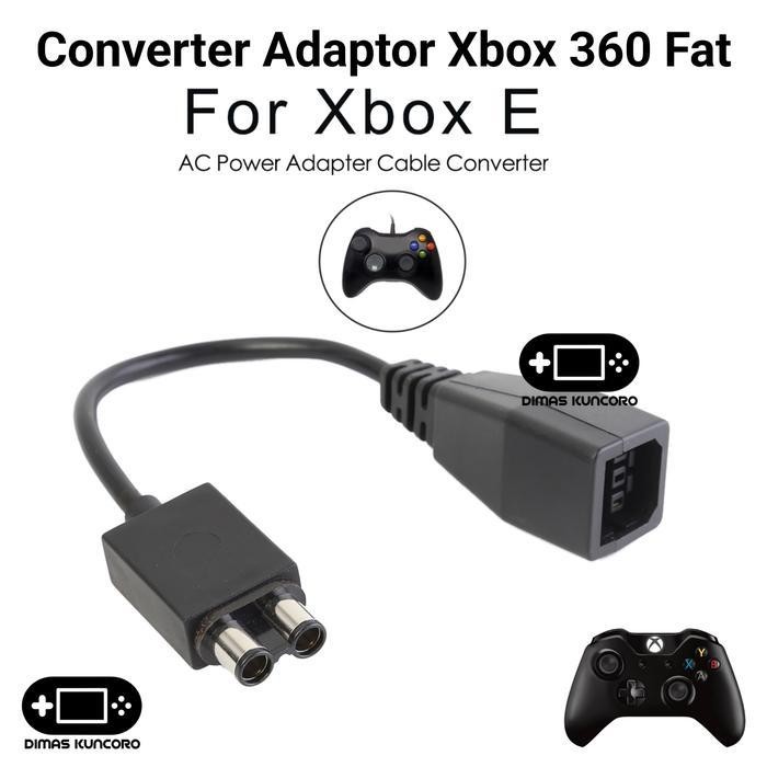 Converter Adaptor Xbox 360 Fat Adapter Convertor Sambungan Xbox 360 One E Slim Fat