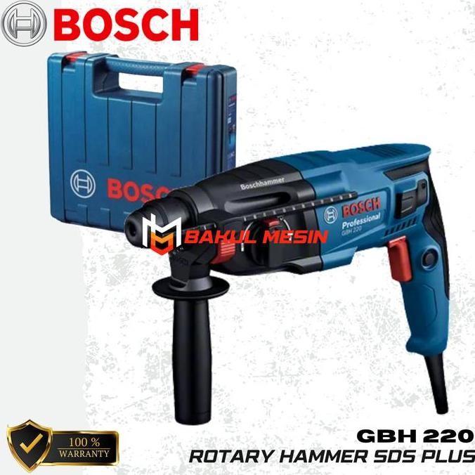 Bosch Gbh220 Mesin Bor Beton Rotary Hammer 22Mm Gbh 220